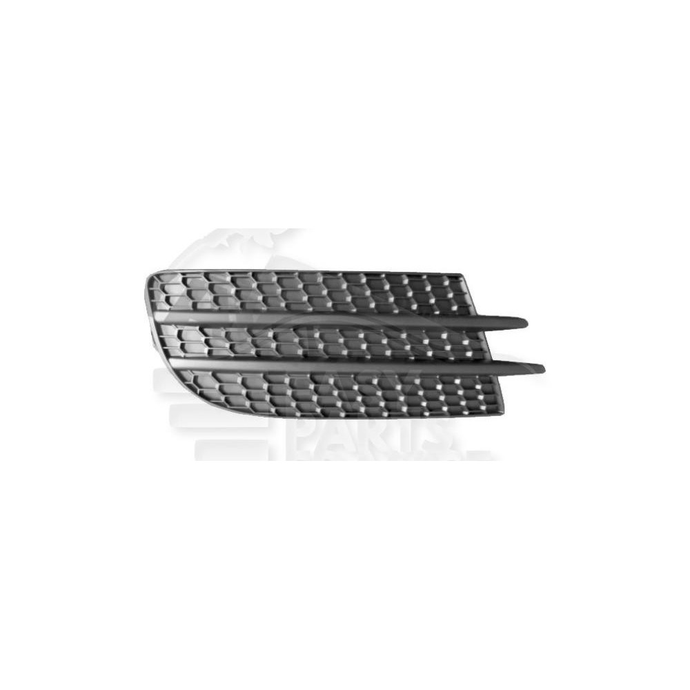 GRILLE DE PARE-CHOC AVANT-DROIT NOIRE pour VOLKSWAGEN TIGUAN