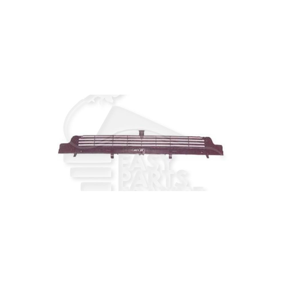 GRILLE DE CALANDRE INFÉRIEUR NOIRE pour VOLKSWAGEN TRANSPORTER