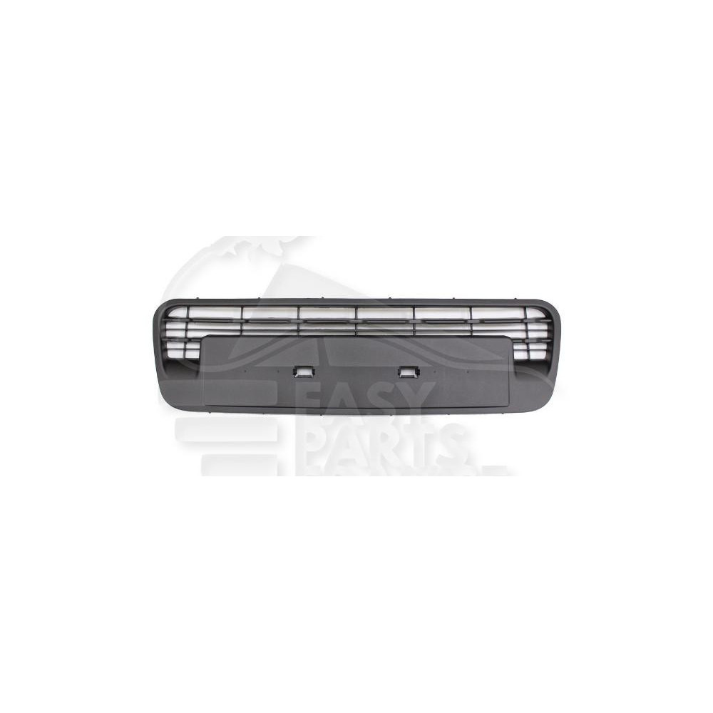 GRILLE DE PARE-CHOC AVANT SUPÉRIEUR A PEINDRE AVEC SUPPORT DE PLAQUE pour CITROEN C3