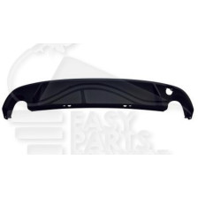 SPOILER DE PARE-CHOC ARRIÈRE NOIR 2 SORTIES ÉCHAPPEMENT pour VOLKSWAGEN GOLF