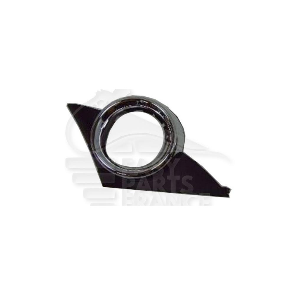GRILLE DE PARE-CHOC AVANT-DROIT NOIRE/CHROMEE AVEC EMPLACEMENT ANTI-BROUILLARD pour PEUGEOT 207