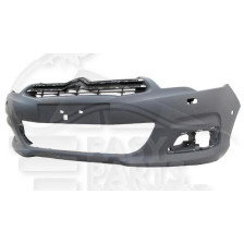 PARE-CHOC AVANT A PEINDRE AVEC LAVE PHARE et PACKONTROL pour CITROEN C4