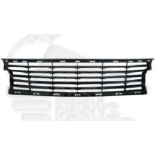 GRILLE DE PARE-CHOC AVANT CENTRALE NOIRE pour RENAULT GRAND SCENIC