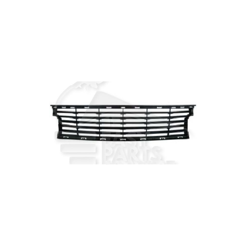 GRILLE DE PARE-CHOC AVANT CENTRALE NOIRE pour RENAULT GRAND SCENIC