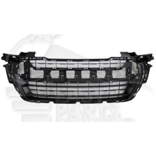 GRILLE DE PARE-CHOC AVANT CENTRALE NOIRE pour PEUGEOT 308