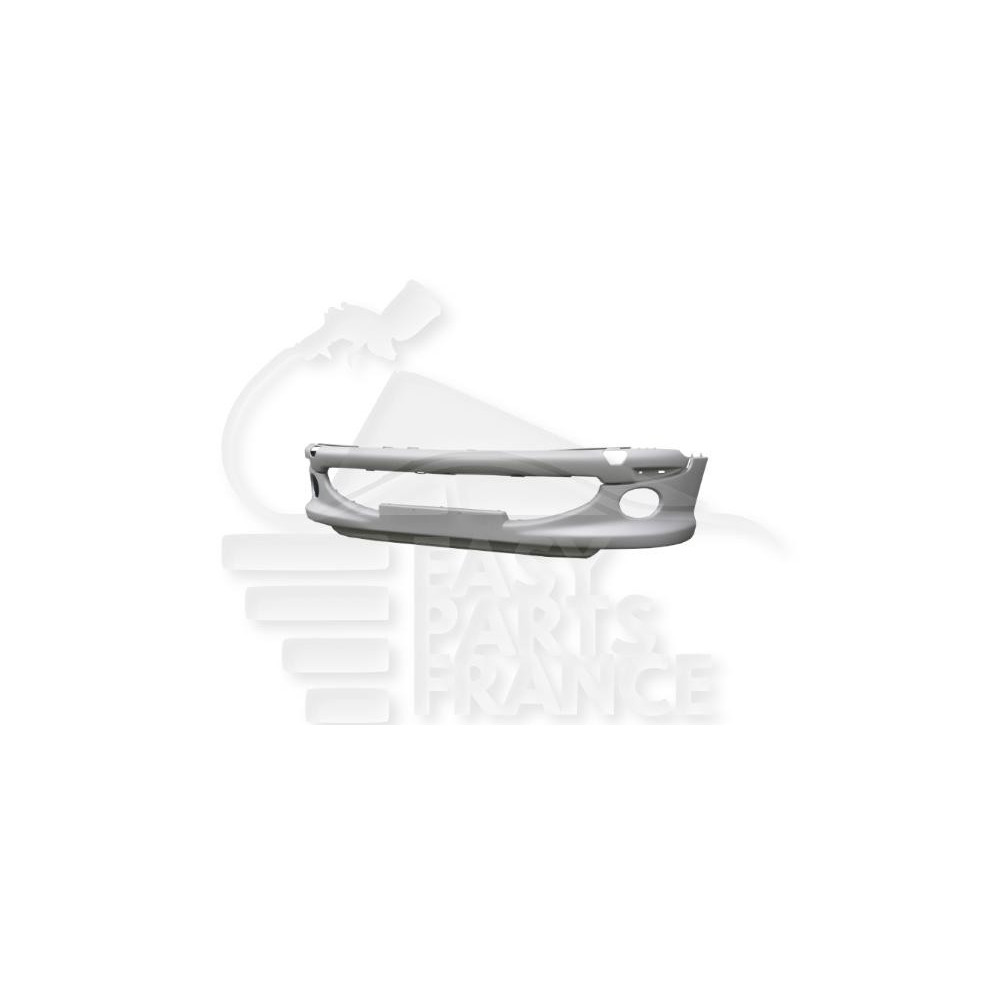 PARE-CHOC AVANT A PEINDRE AVEC SPOILER - SPORT pour PEUGEOT 206