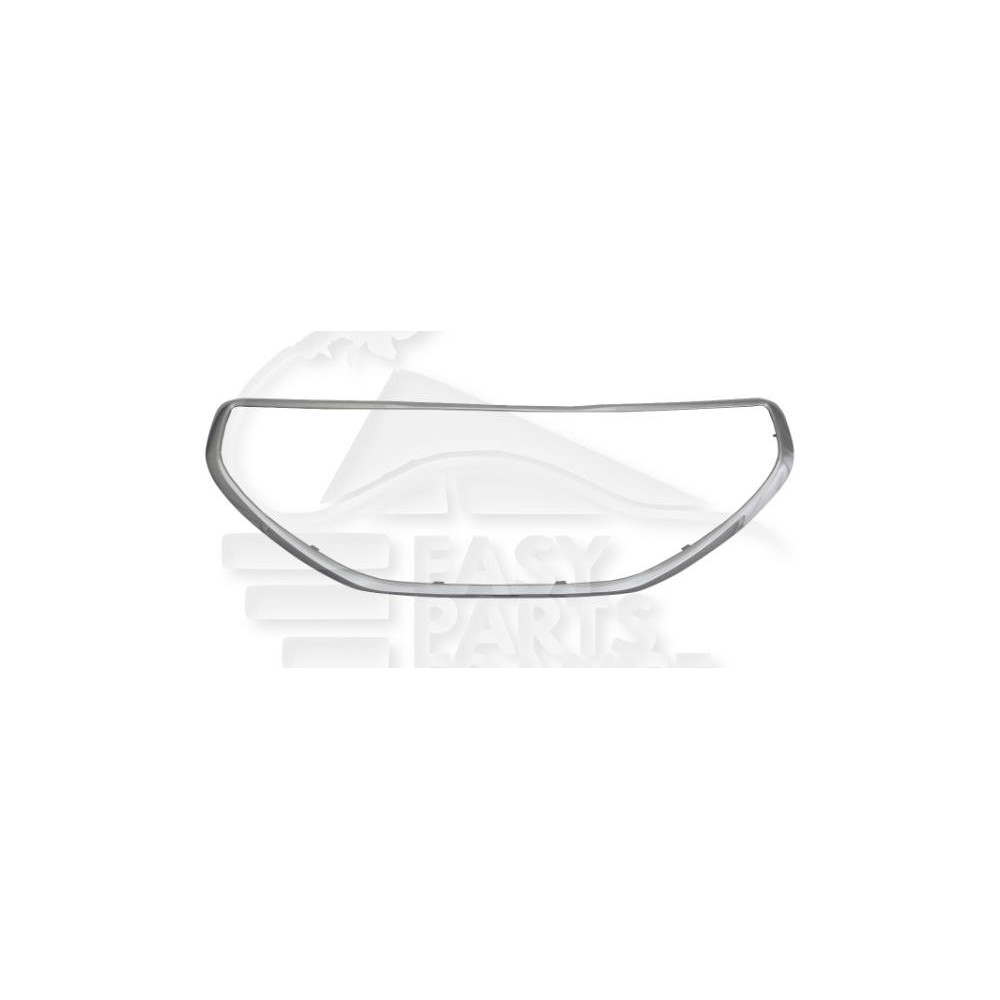 MOULURE DE GRILLE DE CALANDRE CHROMEE pour PEUGEOT 208