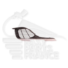 GRILLE DE PC AVD NOIRE A/MOULURE CHROMEE et EMPL AB - MOD ACTIVE 