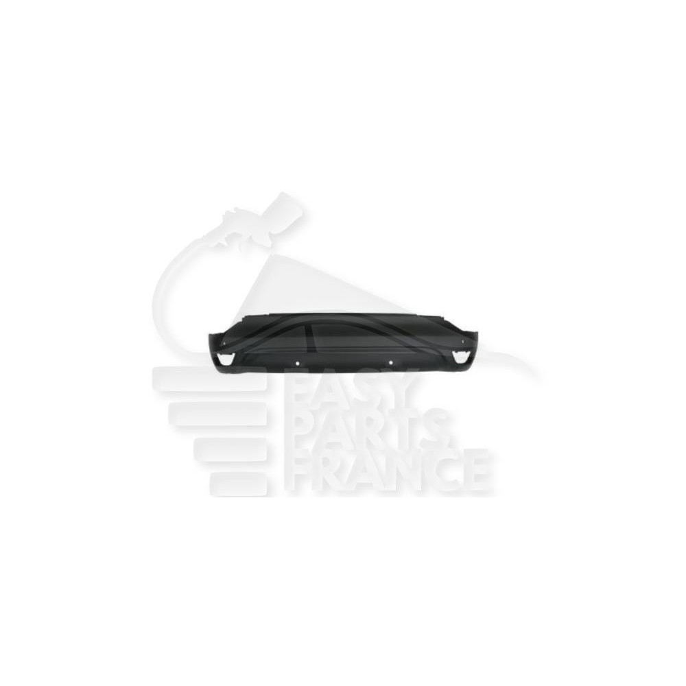 PARE-CHOC ARRIÈRE INFÉRIEUR NOIR AVEC CACHE CROCHET et PACKONTROL pour RENAULT CAPTUR