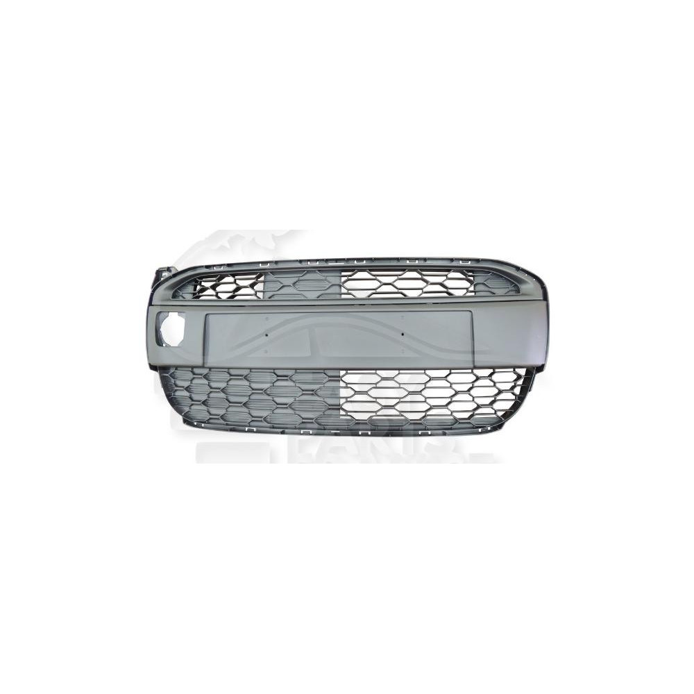 GRILLE DE PARE-CHOC AVANT CENTRALE NOIRE pour CITROEN C1