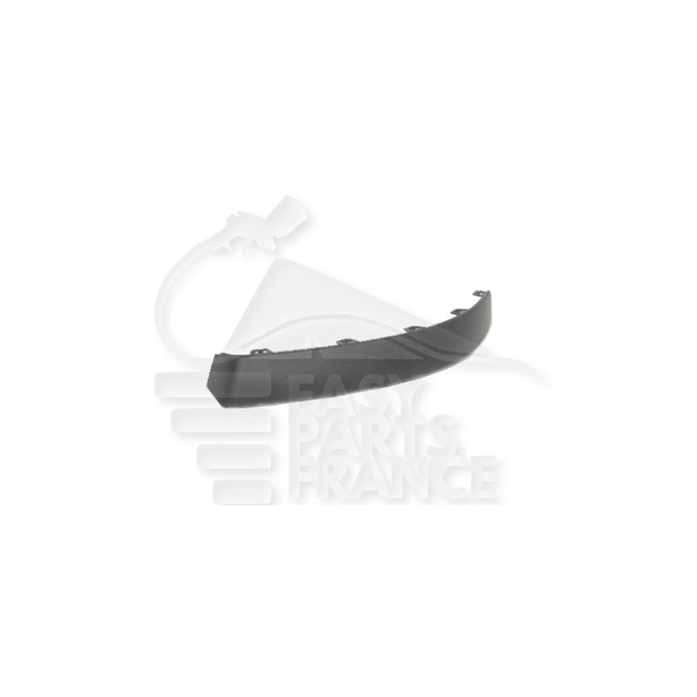 MOULURE DE PARE-CHOC AVANT-GAUCHE NOIRE pour CITROEN C4