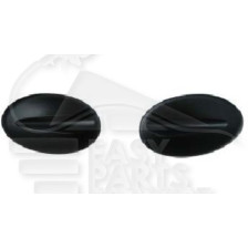 CACHE ANTI-BROUILLARD AVANT-DROIT/AVANT-GAUCHE NOIR pour RENAULT MEGANE