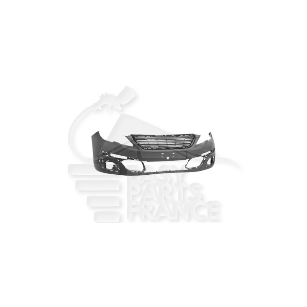 PARE-CHOC AVANT A PEINDRE AVEC CACHE CROCHET SANS LAVE PHARE AVEC OU SANS PACKONTROL et PARK ASSIST AVEC GRILLE - MODÈLE ACTIV…