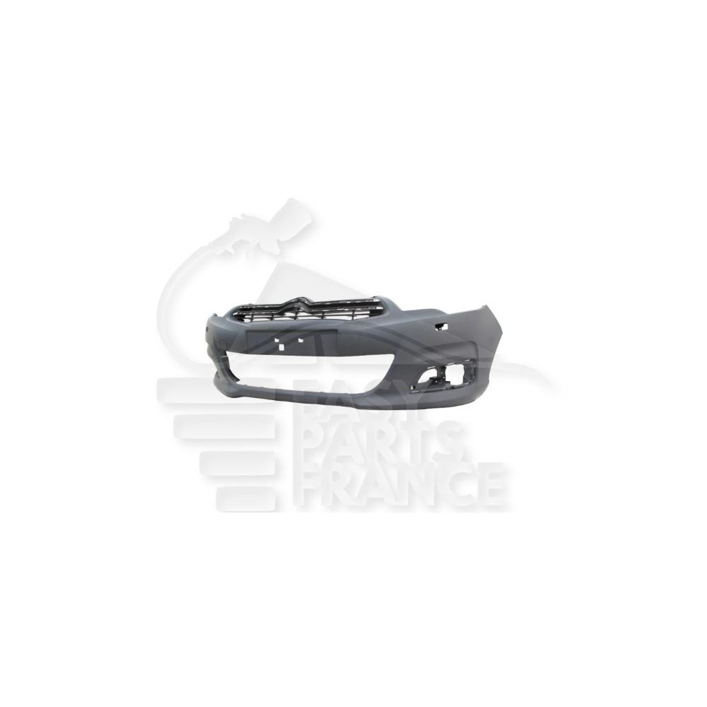 PARE-CHOC AVANT A PEINDRE AVEC LAVE PHARE SANS PACKONTROL pour CITROEN C4