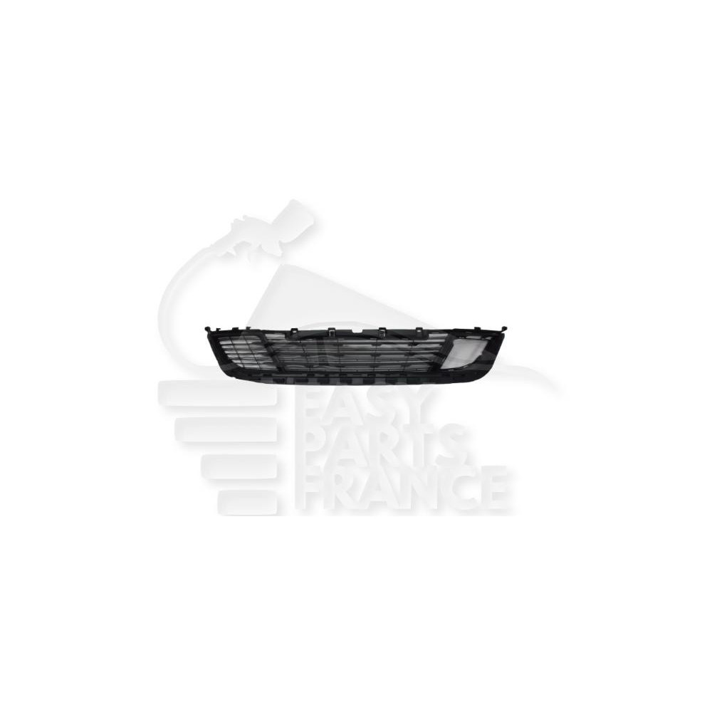 GRILLE DE PARE-CHOC AVANT CENTRALE INFÉRIEUR NOIRE - MODÈLE ALLURE pour PEUGEOT 308