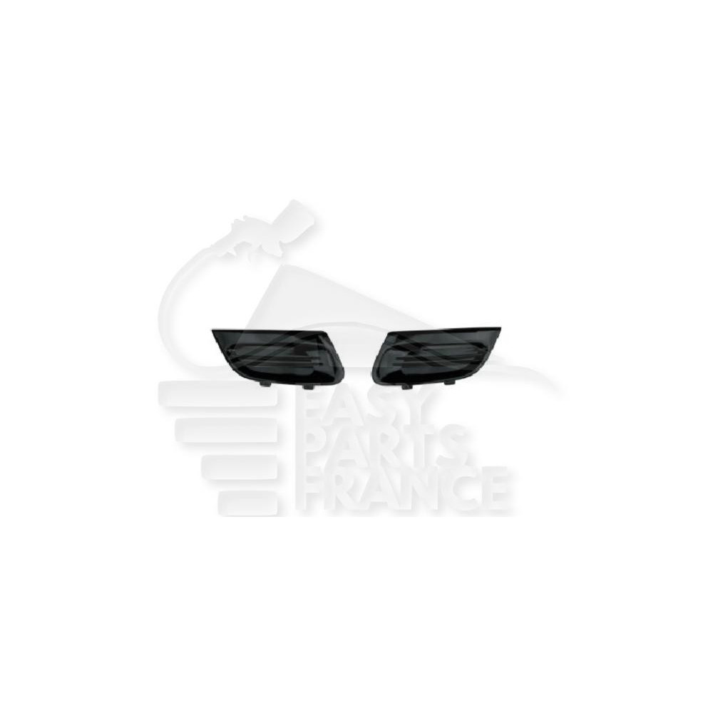 GRILLE DE PARE-CHOC AVANT-DROIT/AVANT-GAUCHE NOIRE pour RENAULT TWINGO