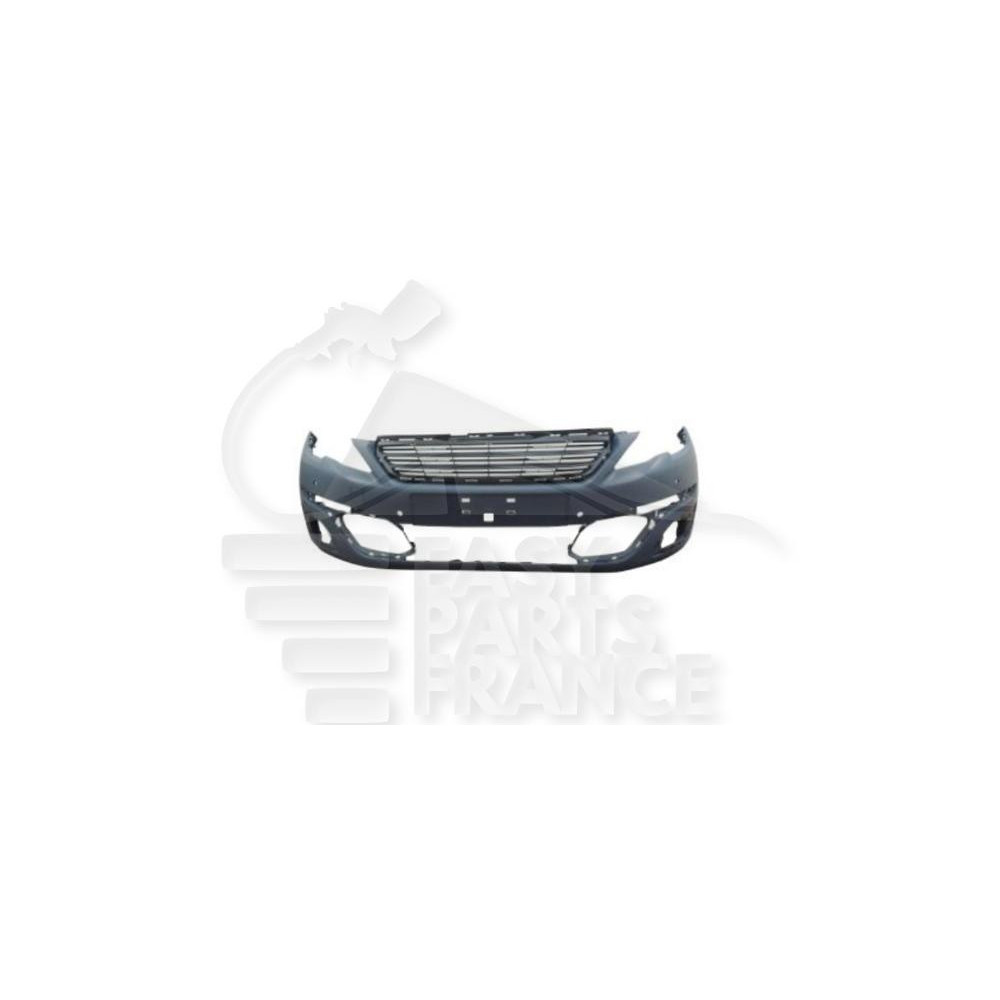 PARE-CHOC AVANT A PEINDRE AVEC CACHE CROCHET SANS LAVE PHARE AVEC PACKONTROL AVEC OU SANS PARK ASSIST AVEC GRILLE - MODÈLE A…