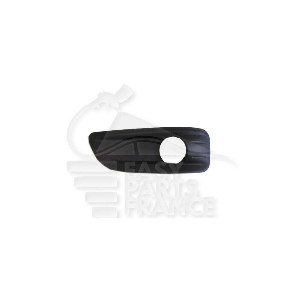 GRILLE DE PARE-CHOC AVANT-DROIT NOIRE AVEC EMPLACEMENT ANTI-BROUILLARD pour CITROEN C4