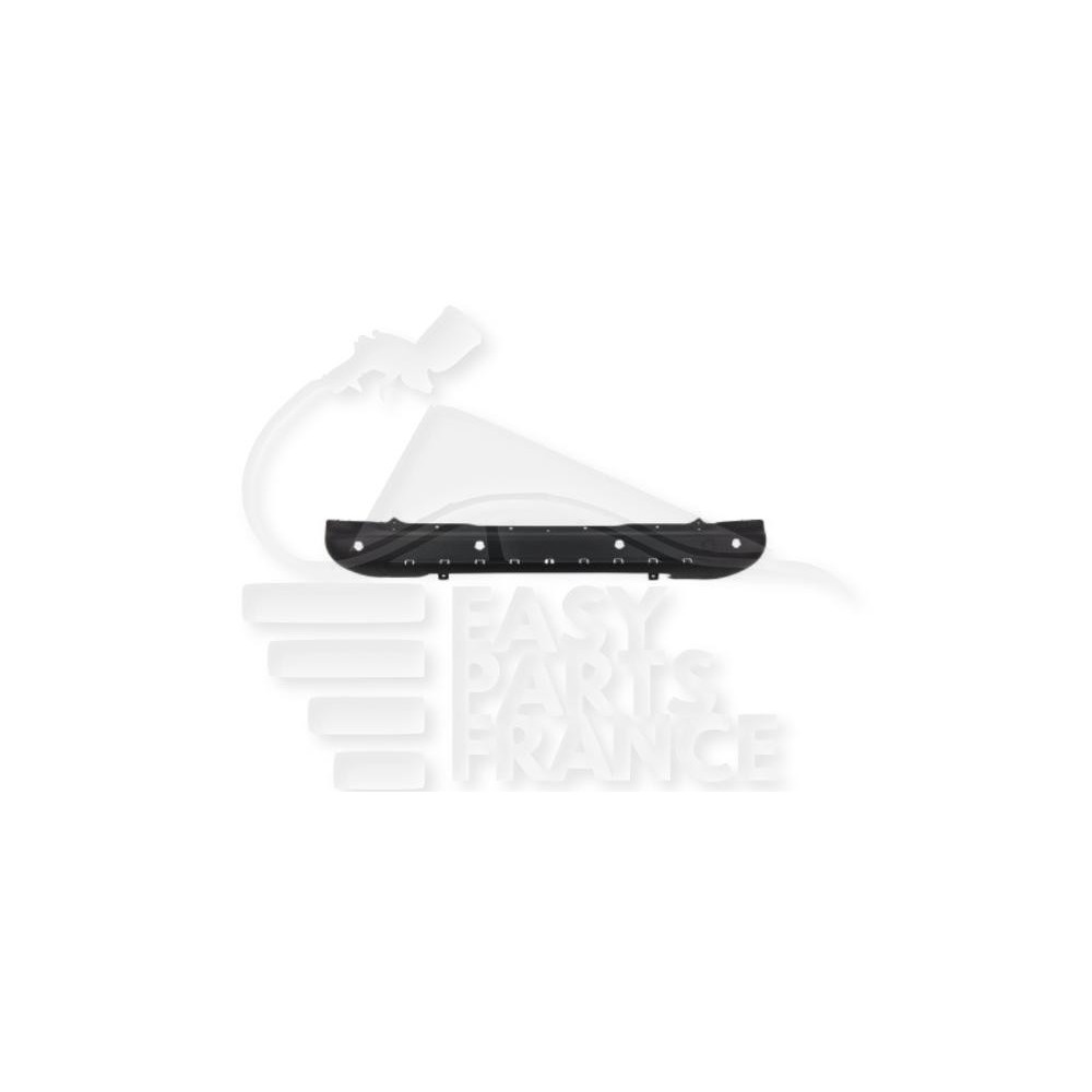 PARE-CHOC ARRIÈRE NOIR AVEC PACKONTROL - AVEC EMPLACEMENT SPOILER pour CITROEN BERLINGO