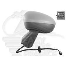 RÉTROVISEUR GAUCHE ÉLECTRIQUE BASE NOIRE - A PEINDRE pour OPEL MERIVA