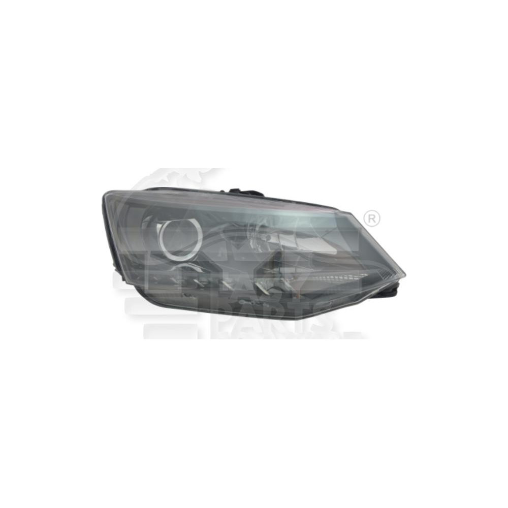 PHARE OPTIQUE DROIT H7+H7 ÉLECTRIQUE AVEC MOTEUR - LED pour SKODA FABIA
