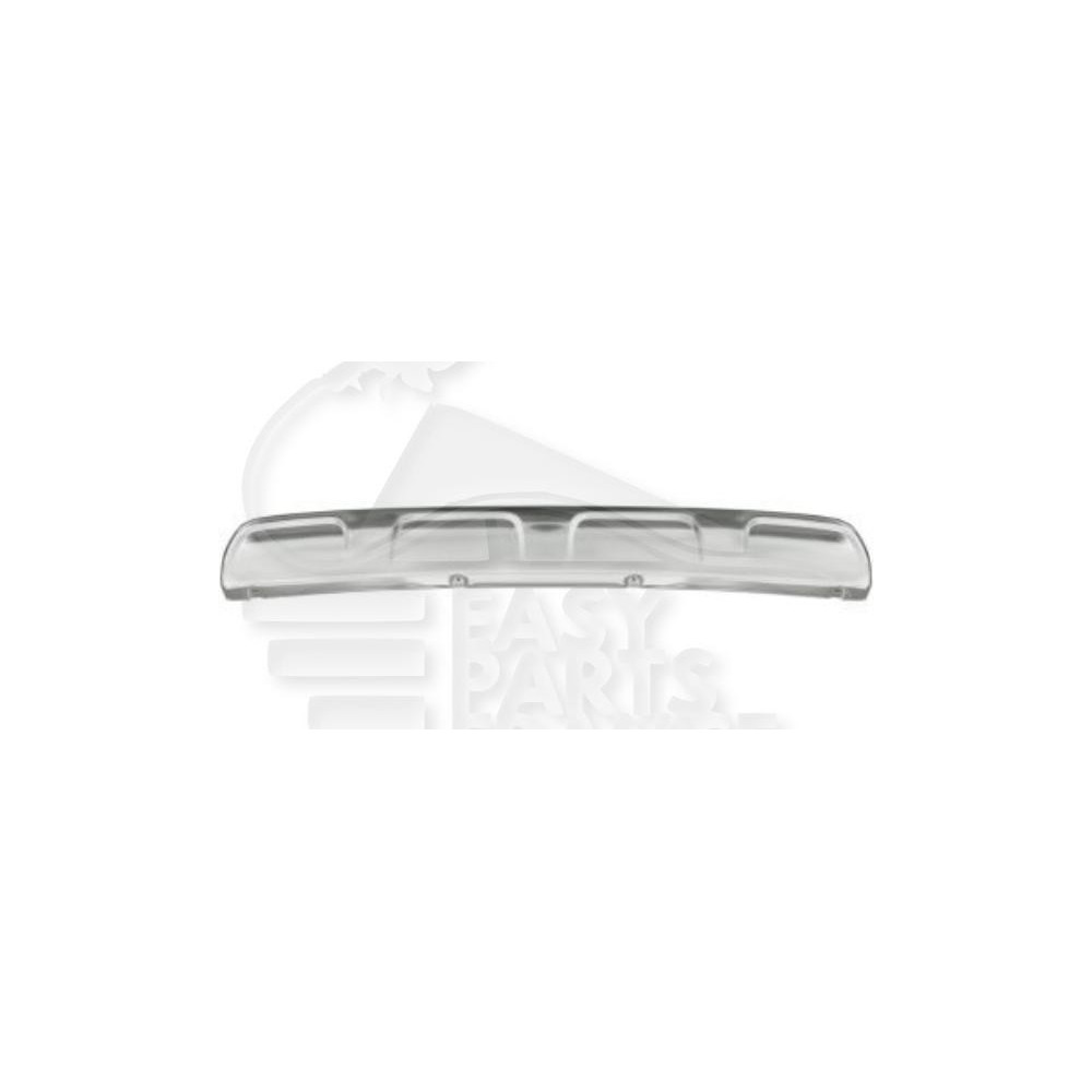 SPOILER DE PARE-CHOC ARRIÈRE NOIR pour PEUGEOT 3008