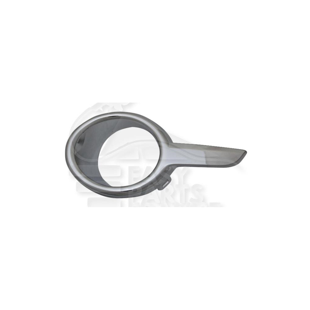 GRILLE DE PARE-CHOC AVANT-GAUCHE AVEC EMPLACEMENT ANTI-BROUILLARD CHROMEE pour PEUGEOT 208