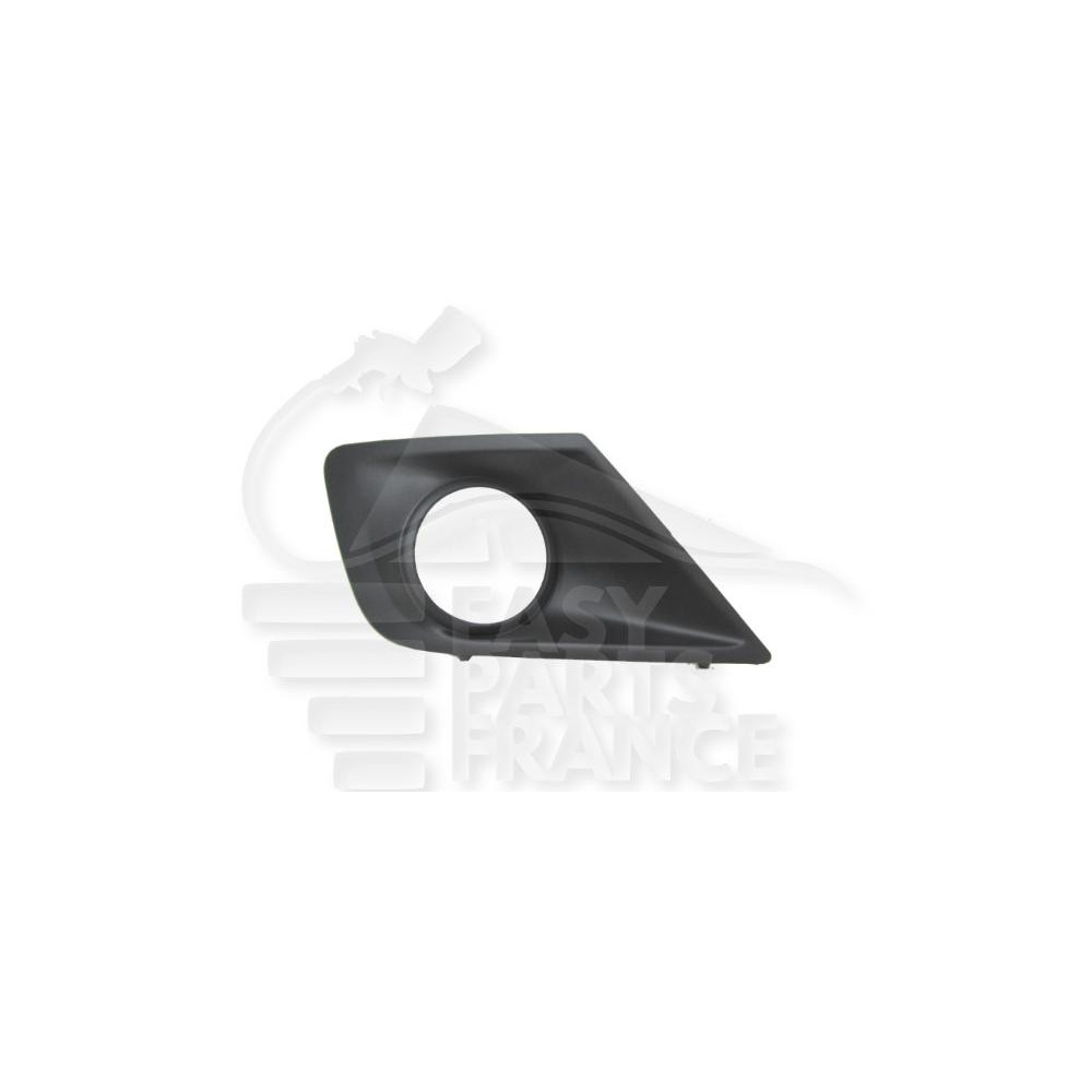 GRILLE DE PARE-CHOC AVANT-DROIT NOIRE AVEC EMPLACEMENT ANTI-BROUILLARD pour PEUGEOT 207