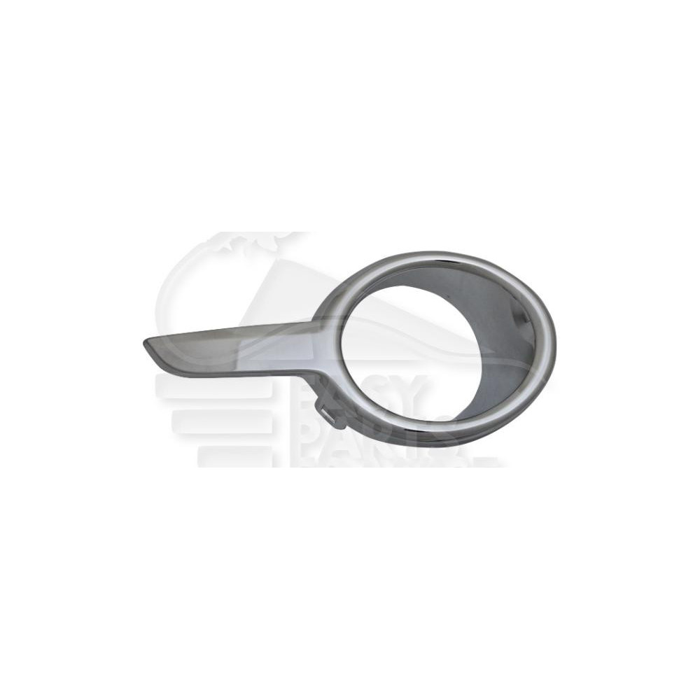 GRILLE DE PARE-CHOC AVANT-DROIT AVEC EMPLACEMENT ANTI-BROUILLARD CHROMEE pour PEUGEOT 208