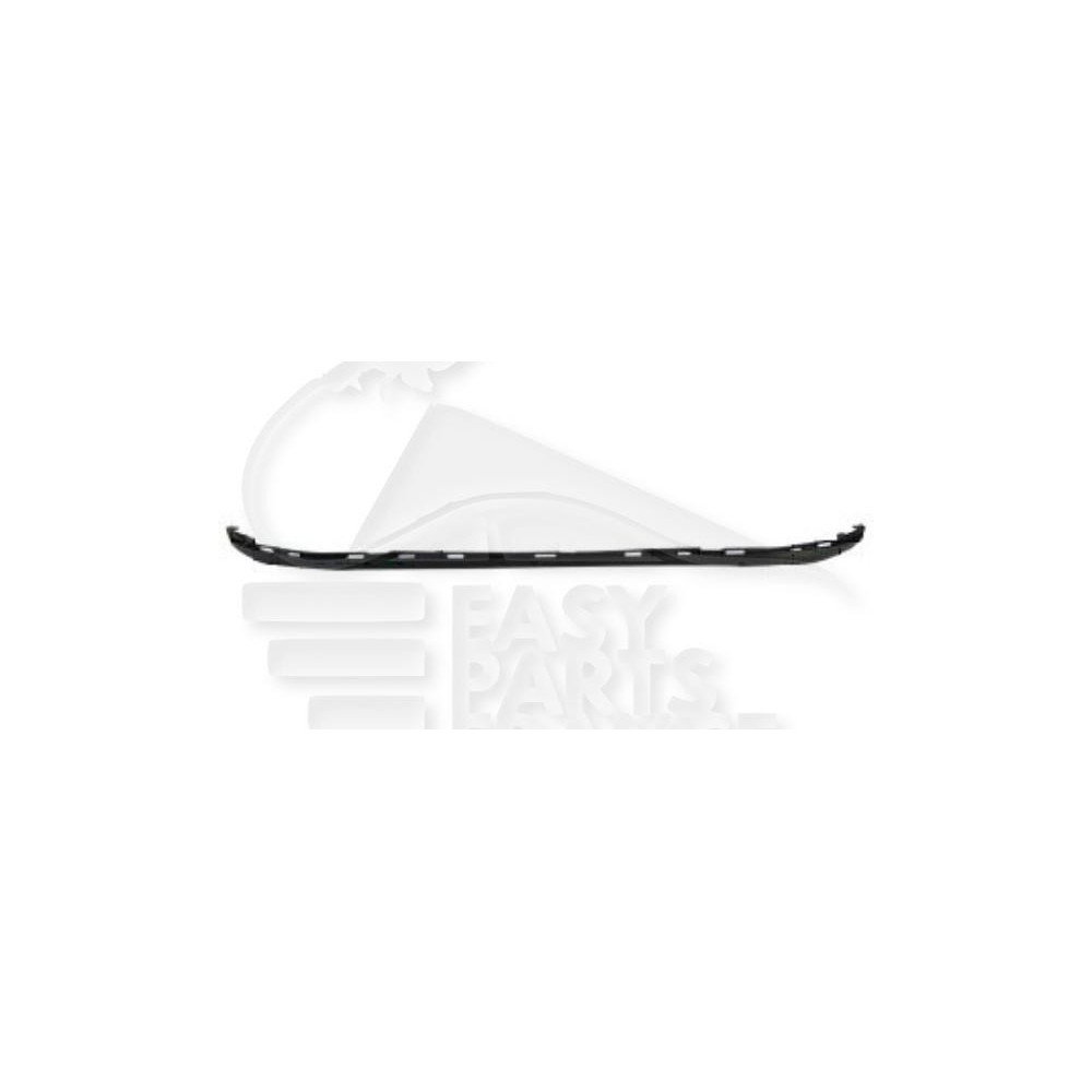 SPOILER DE PARE-CHOC AVANT NOIR pour RENAULT CLIO