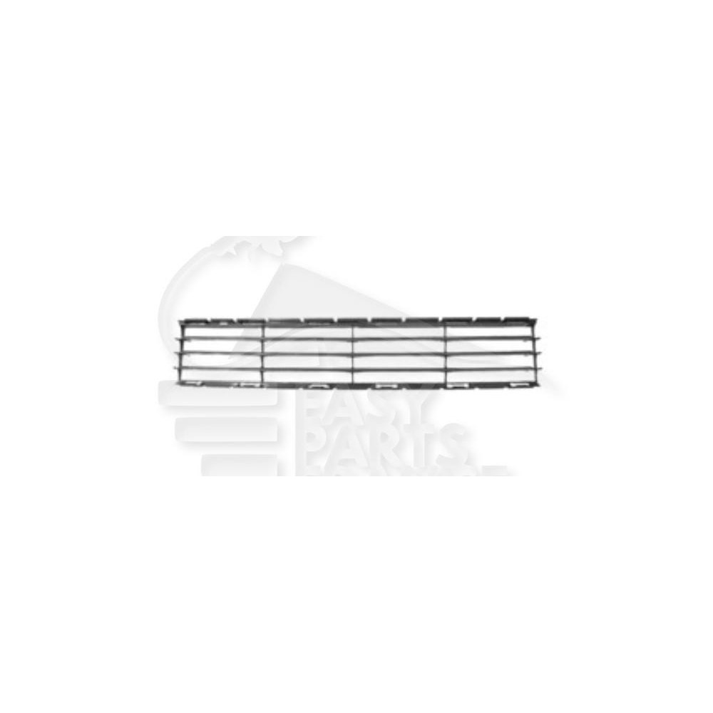 GRILLE CENTRALE DE PARE-CHOC AVANT NOIRE pour TOYOTA IQ