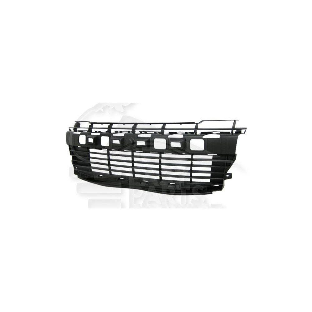 GRILLE DE PARE-CHOC AVANT CENTRALE NOIRE pour PEUGEOT 206