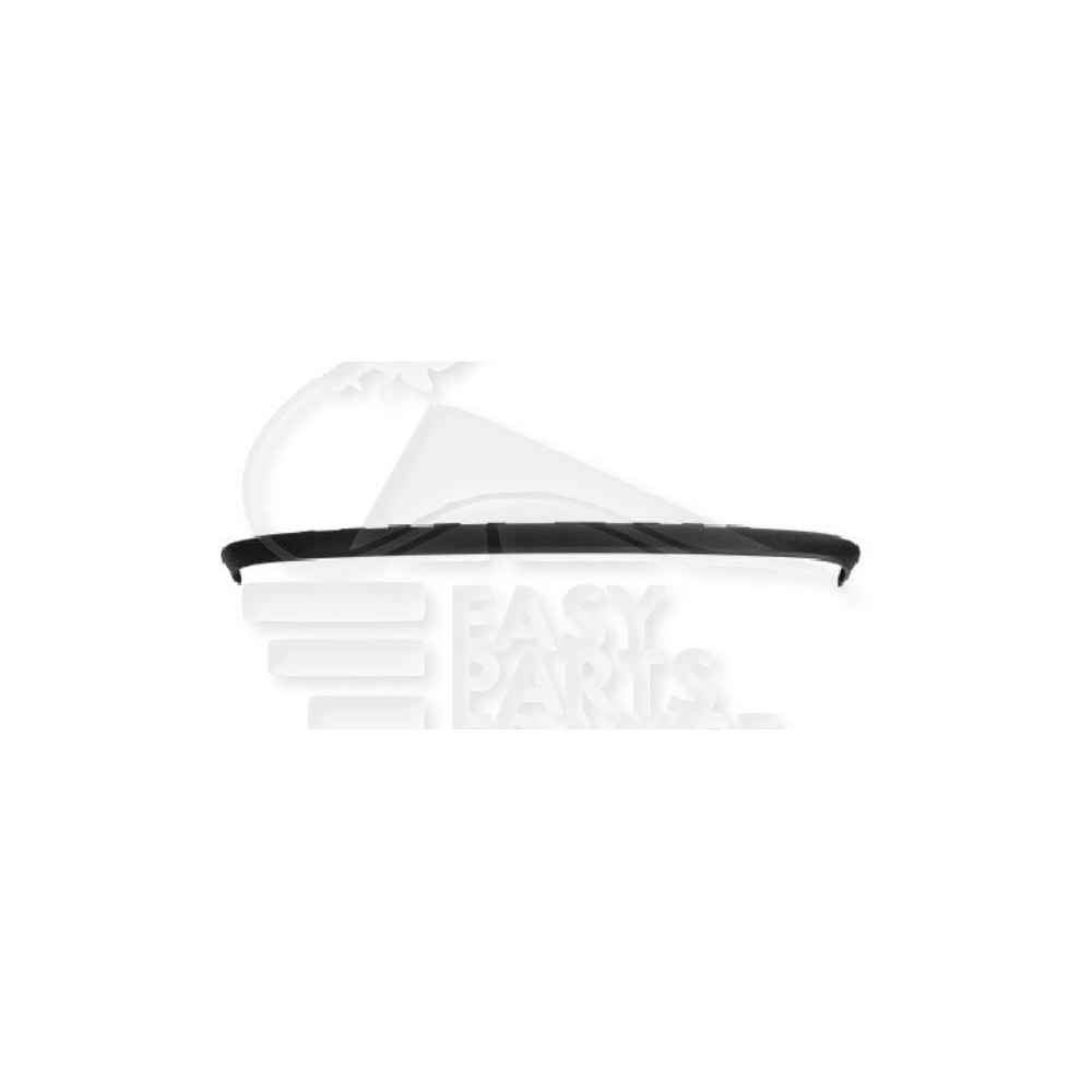 SPOILER DE PARE-CHOC AVANT NOIR pour RENAULT CLIO