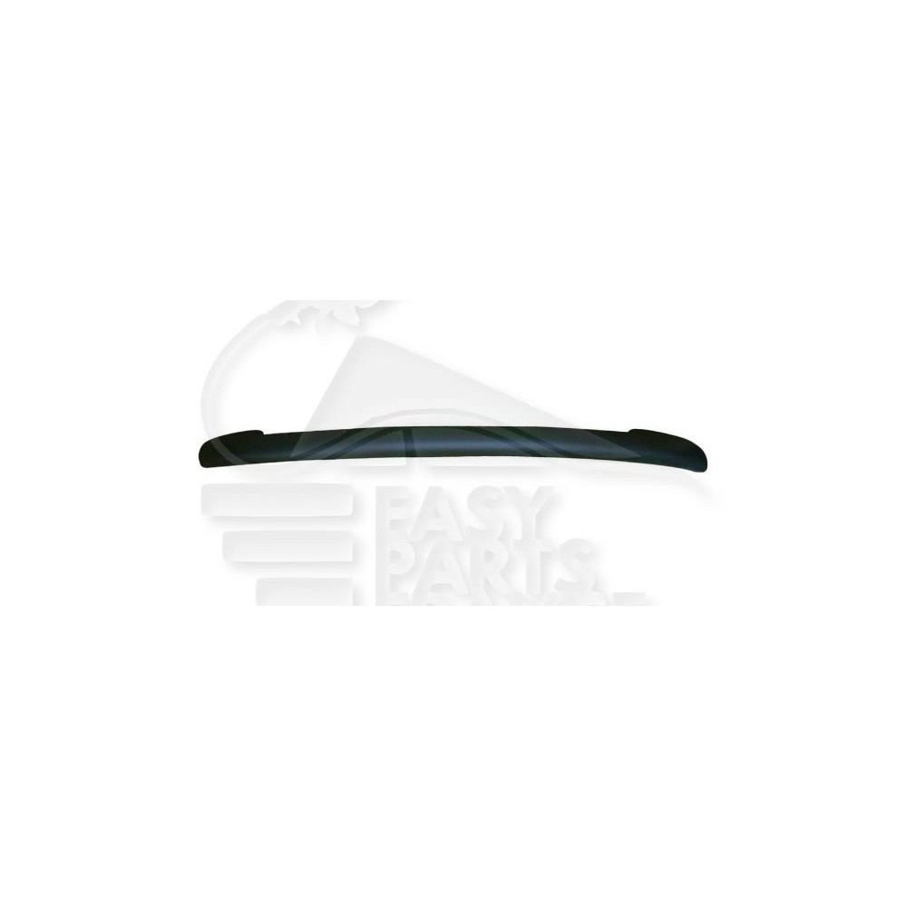 MOULURE DE PARE-CHOC AVANT NOIRE pour PEUGEOT 206