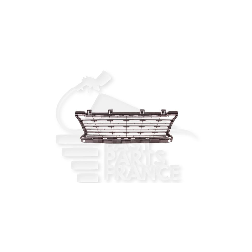 GRILLE DE PARE-CHOC AVANT CENTRALE NOIRE - MODÈLE ACTIVE pour PEUGEOT 308