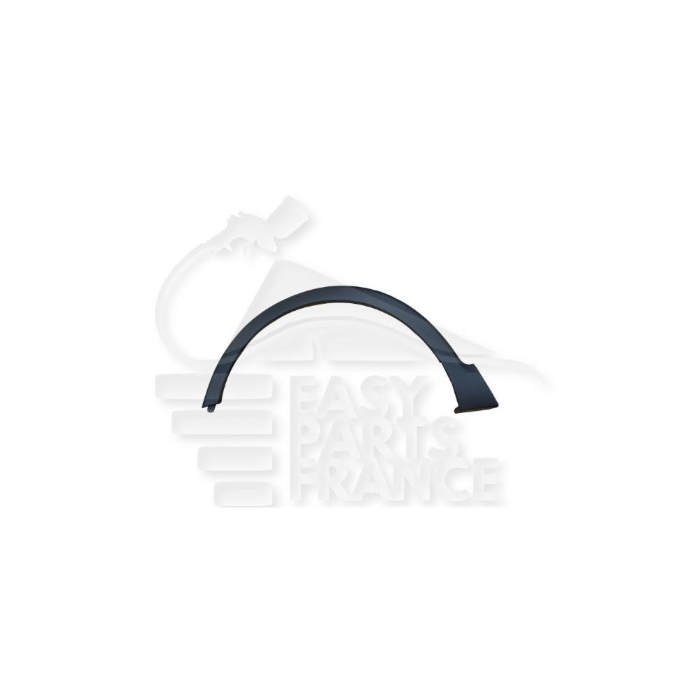 ELARGISSEUR AILE AVANT-GAUCHE NOIR pour RENAULT CAPTUR
