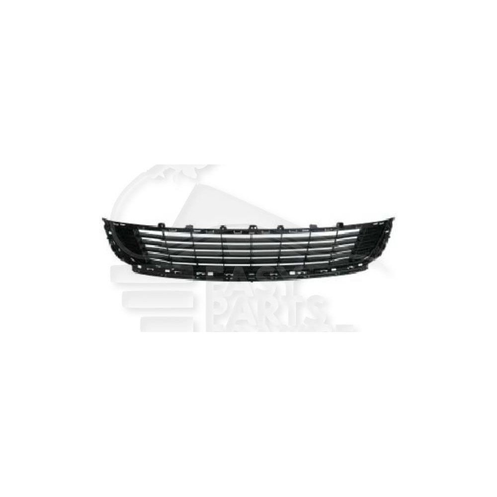 GRILLE DE PARE-CHOC AVANT CENTRALE NOIRE pour RENAULT MEGANE