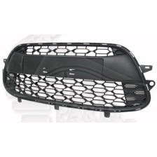 GRILLE DE PARE-CHOC AVANT CENTRALE NOIRE pour CITROEN C3