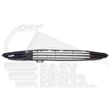 GRILLE DE PARE-CHOC AVANT CENTRALE NOIRE pour PEUGEOT 206