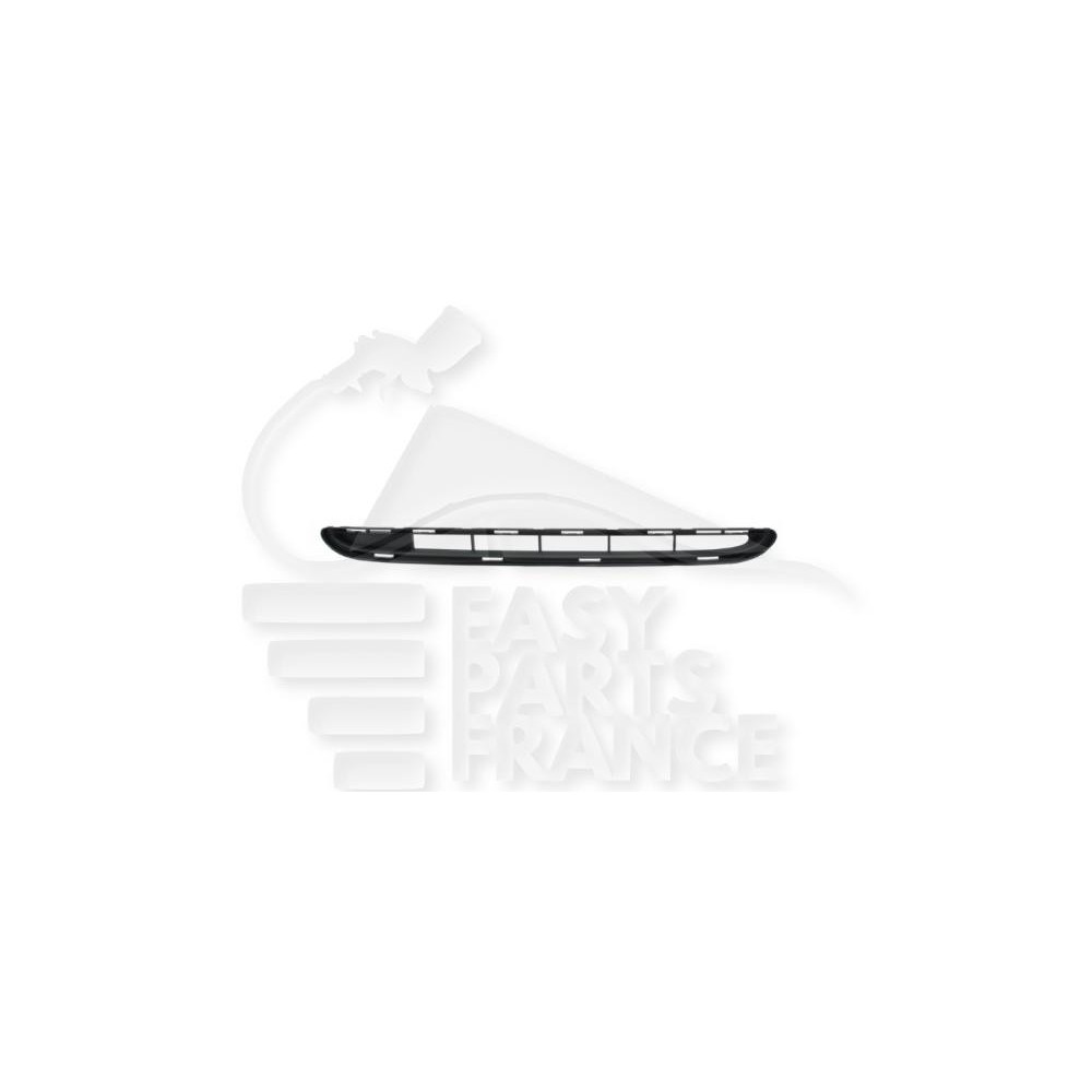 GRILLE DE PARE-CHOC AVANT SUPÉRIEUR NOIRE pour RENAULT CLIO