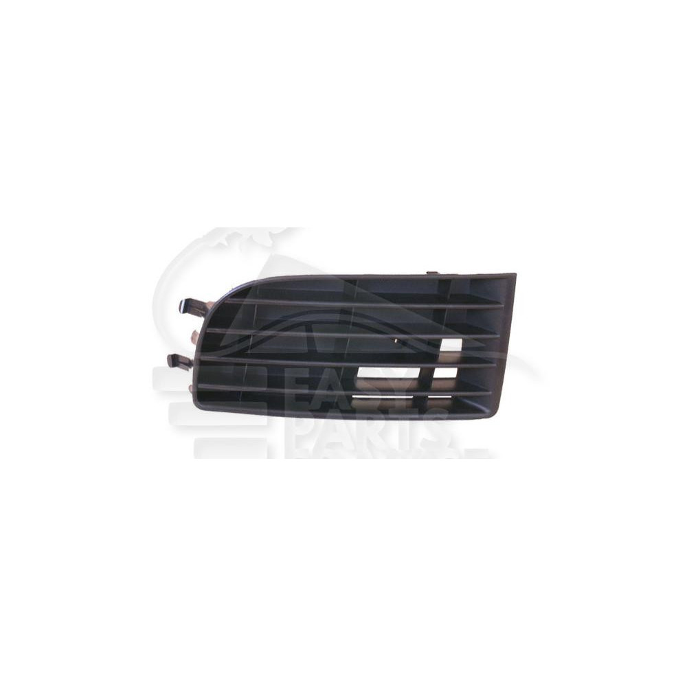 GRILLE DE PARE-CHOC AVANT-DROIT NOIRE pour VOLKSWAGEN GOLF