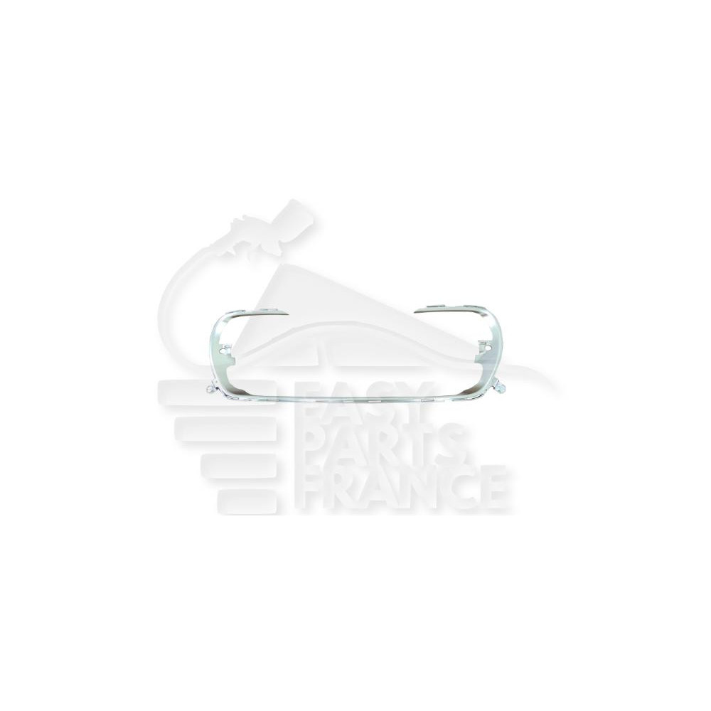 MOULURE DE GRILLE DE PARE-CHOC AVANT CENTRALE CHROMEE pour PEUGEOT 308