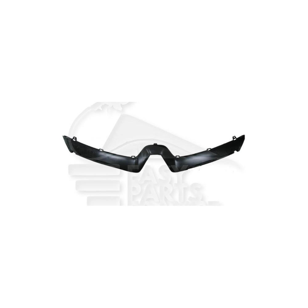 MOULURE DE GRILLE DE CALANDRE CENTRALE NOIRE pour RENAULT CLIO