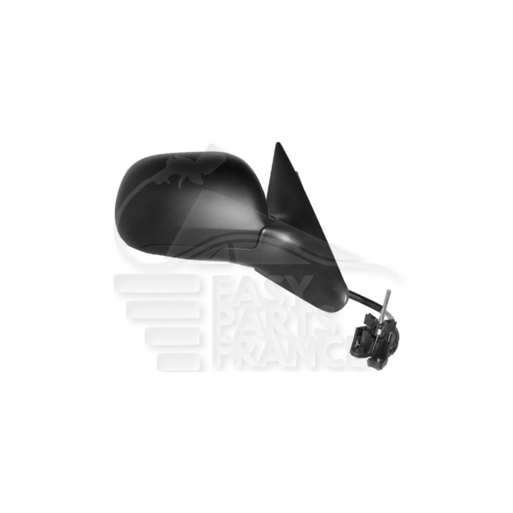 RÉTROVISEUR DROIT A CABLE PETIT MODÈLE NOIR pour SKODA OCTAVIA