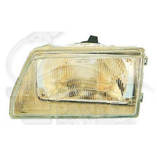 PHARE OPTIQUE GAUCHE H4 MANUEL pour FIAT CINQUECENTO