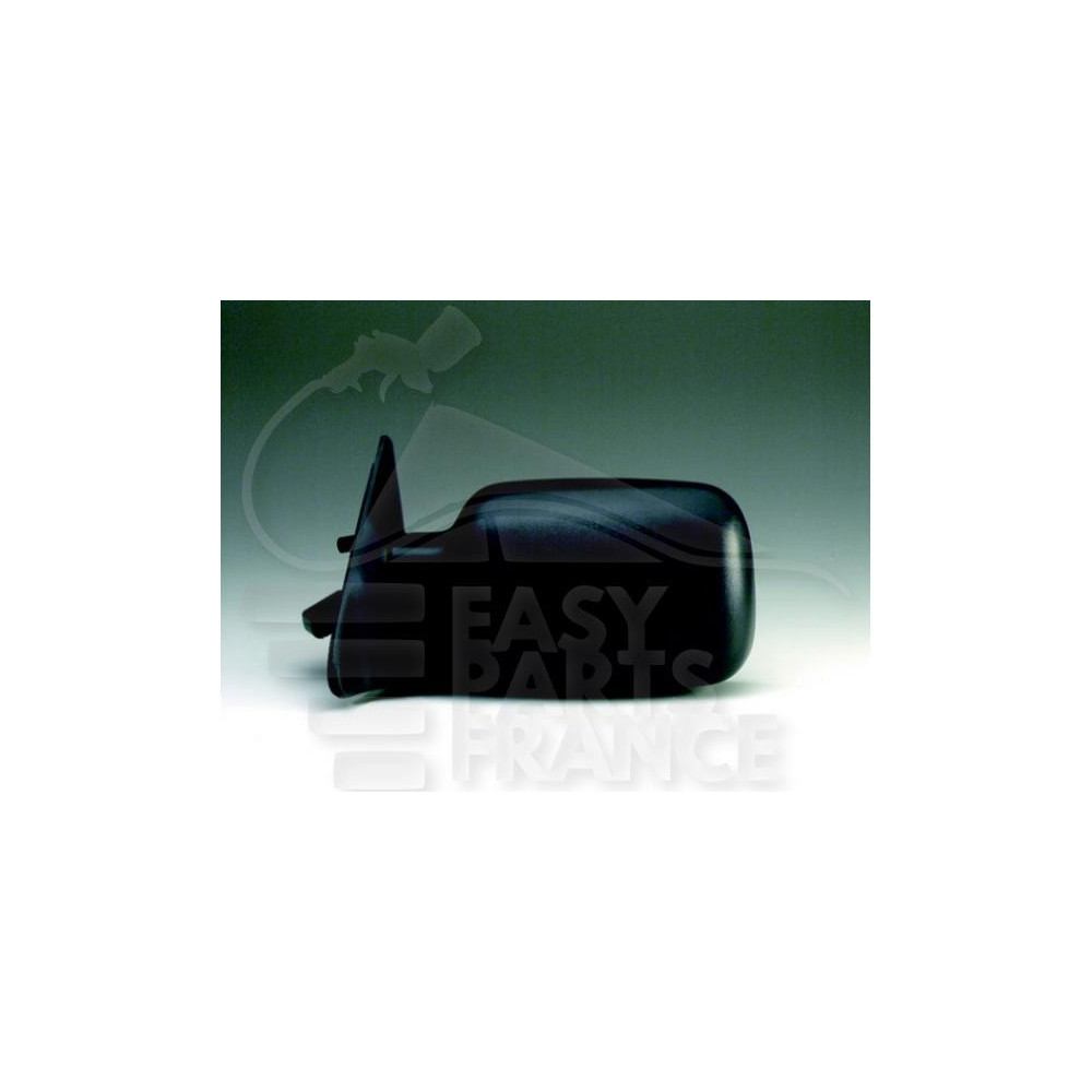 RÉTROVISEUR GAUCHE NOIR A LEVIER - 03/86 → pour FORD ESCORT