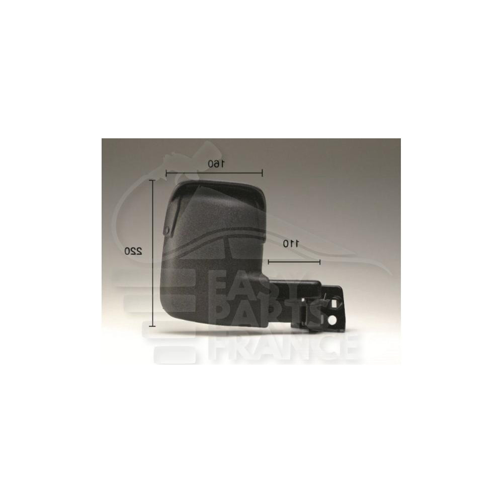 RÉTROVISEUR DROIT MANUEL BRAS COURT NOIR pour FORD TRANSIT