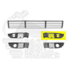 GRILLE DE PARE-CHOC AVANT-GAUCHE NOIRE pour VOLKSWAGEN PASSAT
