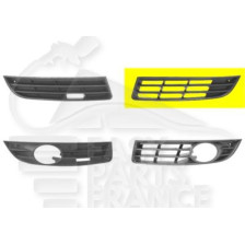 GRILLE DE PARE-CHOC AVANT-GAUCHE NOIRE pour VOLKSWAGEN PASSAT