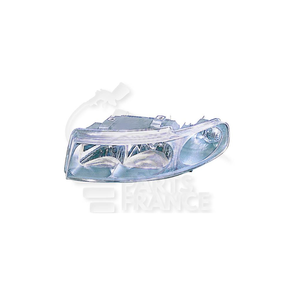 PHARE OPTIQUE GAUCHE H7+H1 ÉLECTRIQUE SANS MOTEUR pour SEAT LEON